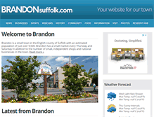 Tablet Screenshot of brandonsuffolk.com