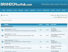 Tablet Screenshot of forum.brandonsuffolk.com